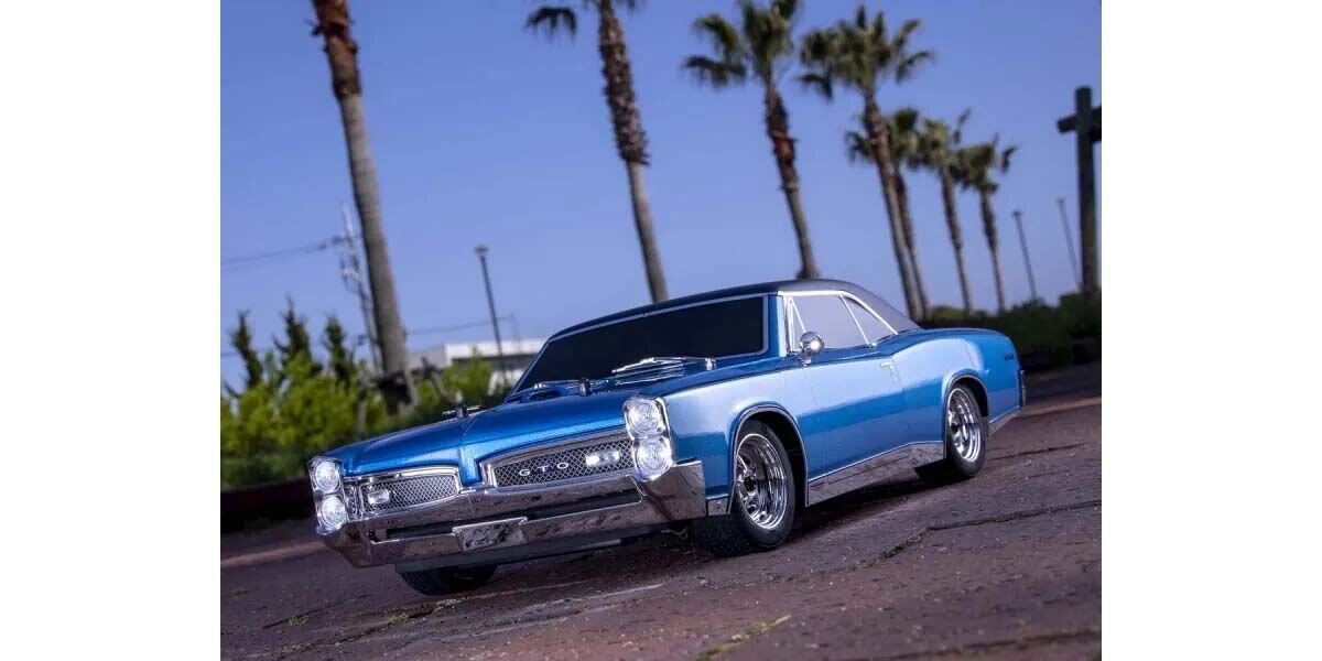 Kyosho 34431T2B Kyosho Fazer MK2 (L) Pontiac GTO 1967 Tyrol Blue 1:10 Readyset - 2