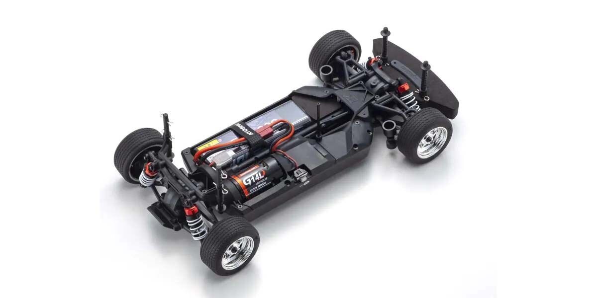 Kyosho 34431T2B Kyosho Fazer MK2 (L) Pontiac GTO 1967 Tyrol Blue 1:10 Readyset - 6
