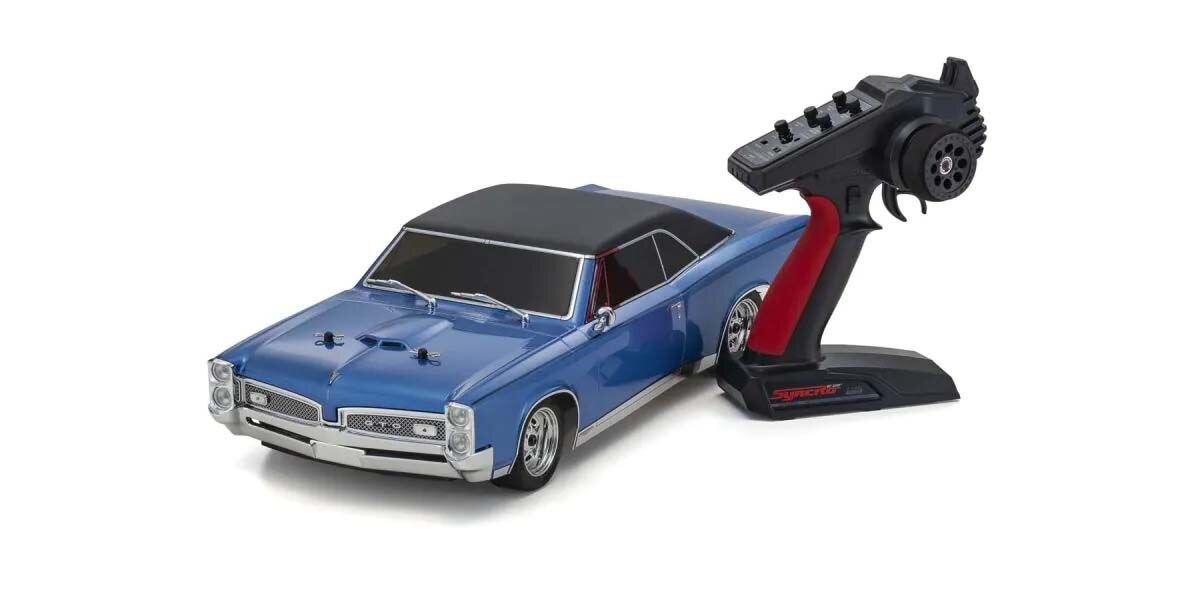 Kyosho 34431T2B Kyosho Fazer MK2 (L) Pontiac GTO 1967 Tyrol Blue 1:10 Readyset - 14