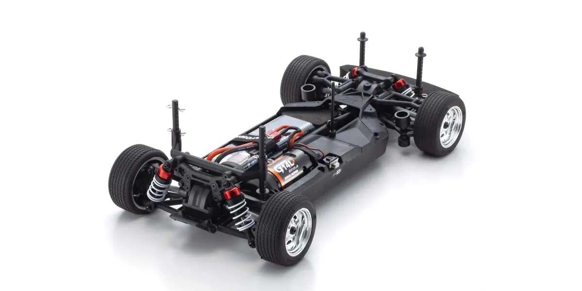 Kyosho 34431T2B Kyosho Fazer MK2 (L) Pontiac GTO 1967 Tyrol Blue 1:10 Readyset - 4