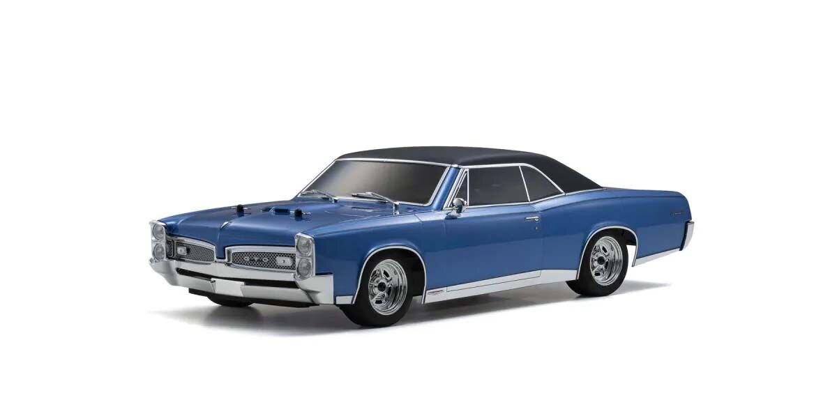 Kyosho 34431T2B Kyosho Fazer MK2 (L) Pontiac GTO 1967 Tyrol Blue 1:10 Readyset - 16