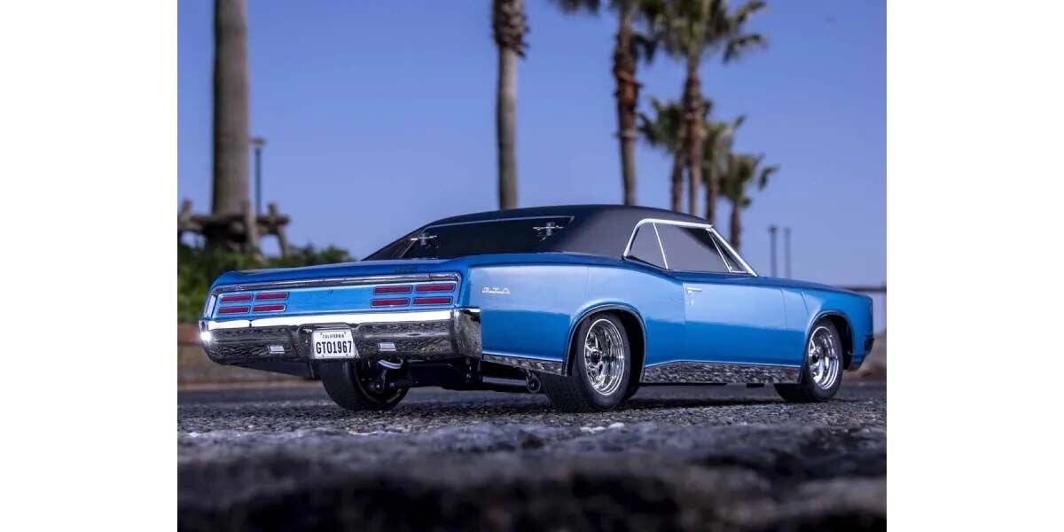 Kyosho 34431T2B Kyosho Fazer MK2 (L) Pontiac GTO 1967 Tyrol Blue 1:10 Readyset - 11