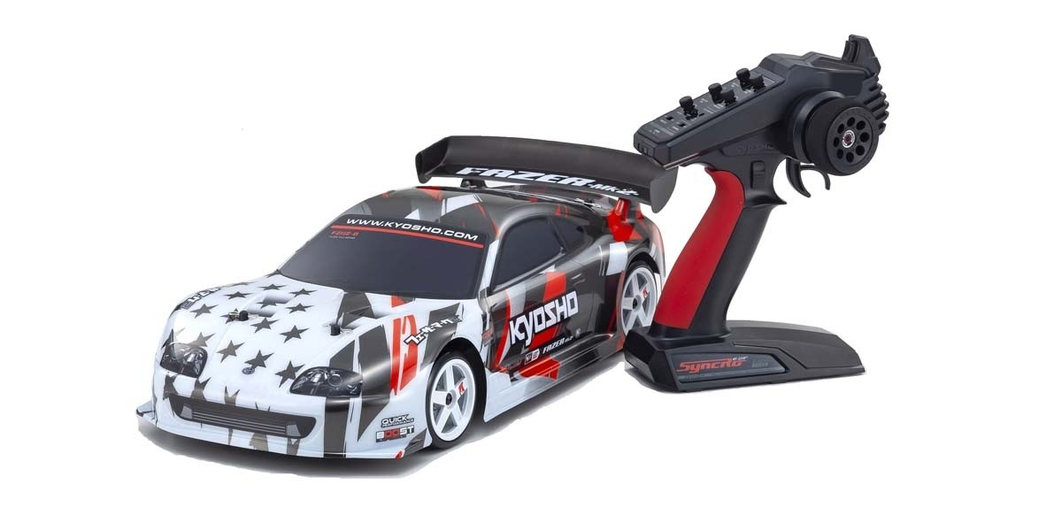 Kyosho 34471T1B Kyosho Fazer MK2 Toyota Supra A80 Drift T1 1:10 Readyset