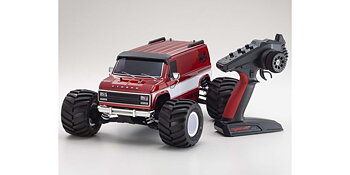 Kyosho 34491T1B Kyosho MadVan VE 4WD Fazer MK2 1:10 Readyset - T1 Red