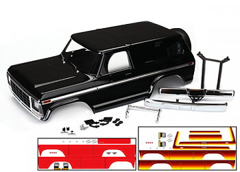 Body Ford Bronco Black Complete