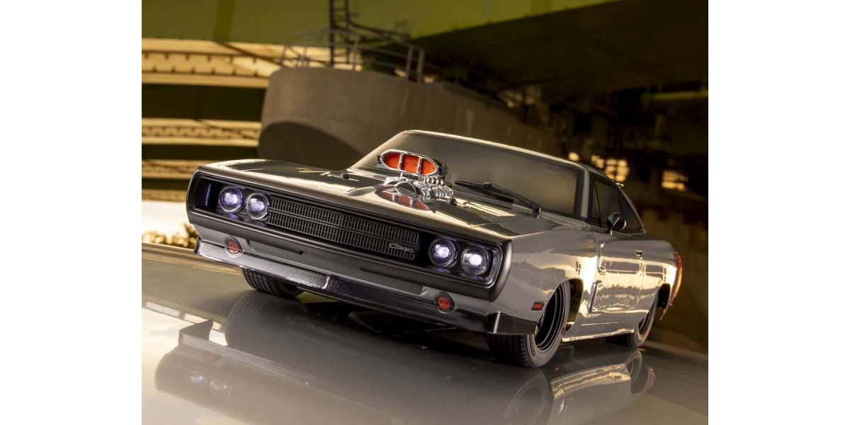 Kyosho 34492T1B Kyosho Fazer MK2 VE (L) Dodge Charger '70 SuperCharged 1:10 Readyset - 10