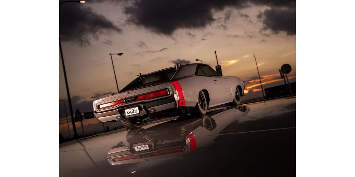 Kyosho 34492T1B Kyosho Fazer MK2 VE (L) Dodge Charger '70 SuperCharged 1:10 Readyset - 3