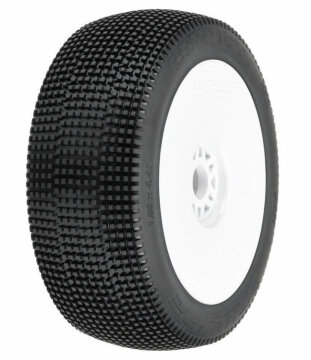 Proline Tires Convict S3 1/8 Buggy on White Wheels (2)