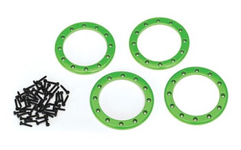 Beadlock Rings 2.2" Alu Green (4)