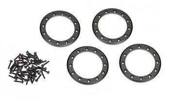 Beadlock Rings 2.2" Alu Black (4)