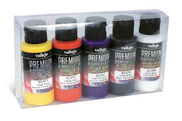 VALLEJO 62104 Candy Colors set