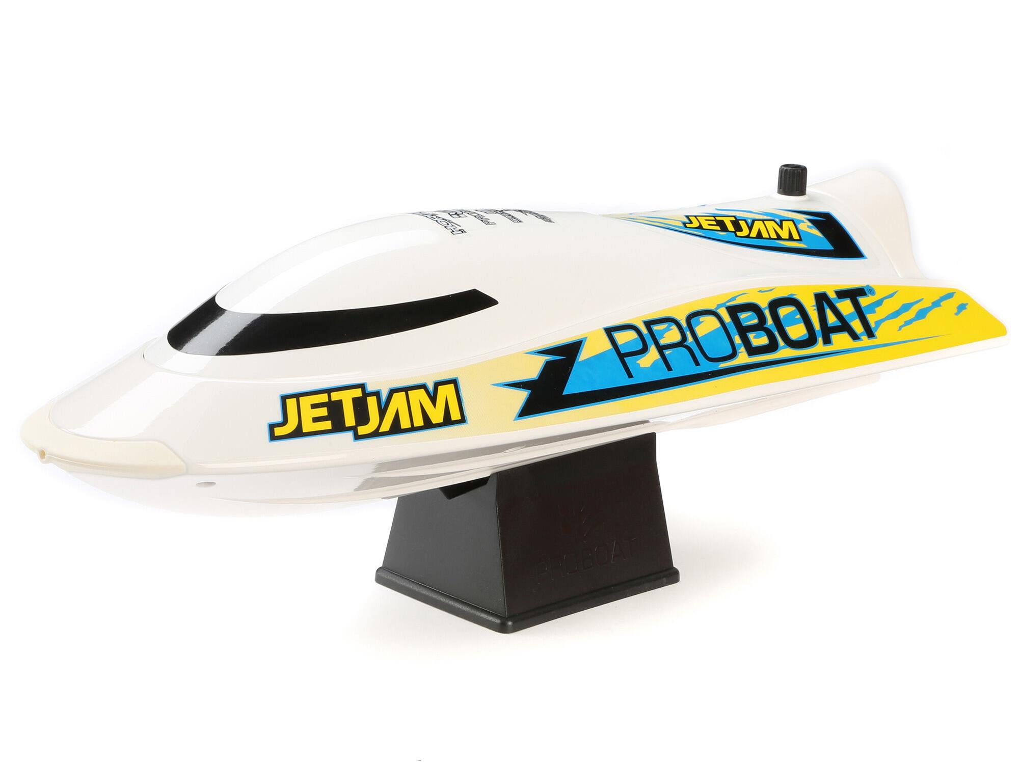 ProBoat Jet Jam 12´ Pool Racer, Brushed, White: RTR´