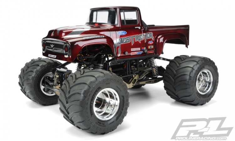 Pro-Line Destroyer 2.6 för Solid Axle Monster Trucks (2) # - 4