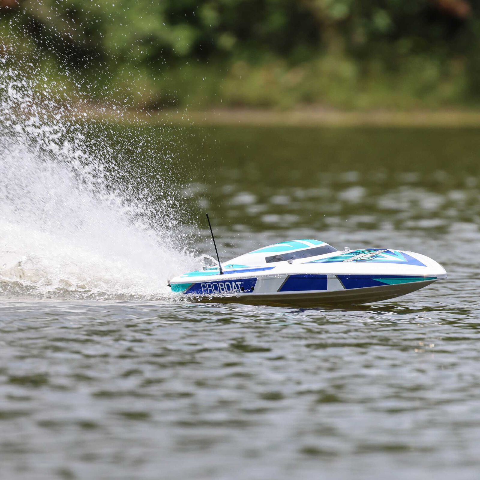 ProBoat Sonicwake V2 36 Self-Righting Brushless Deep-V RTR, White