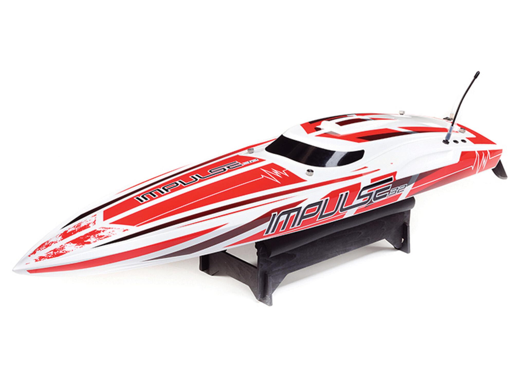 ProBoat Impulse 32, BL, Wht/Red: RTR