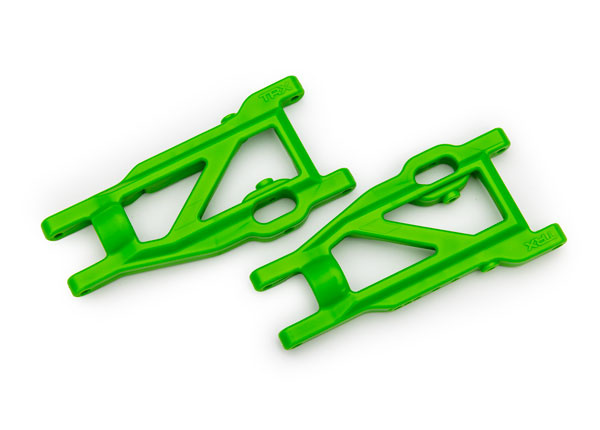 Traxxas 3655-GRN Front/rear support arms EHD Green (Pair)