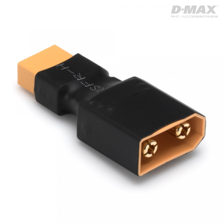 Dynomax B9880 D-Max B9880 Kontakt Adapter XT90 (hane) - XT60 (hona)