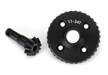 Ring gear differential pinion gear 11/34T (CNC) TRX-4