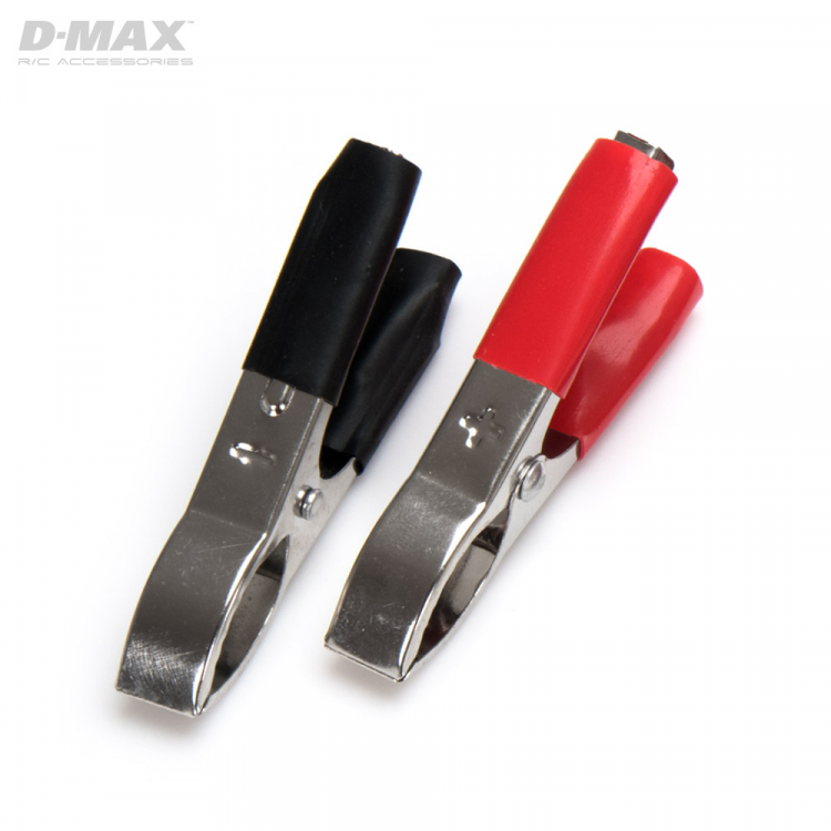 Dynomax B9708B D-Max B9708B Strömförsörjningskabel XT60 IDST med Batteriklämmor & 4mm 1m - 7