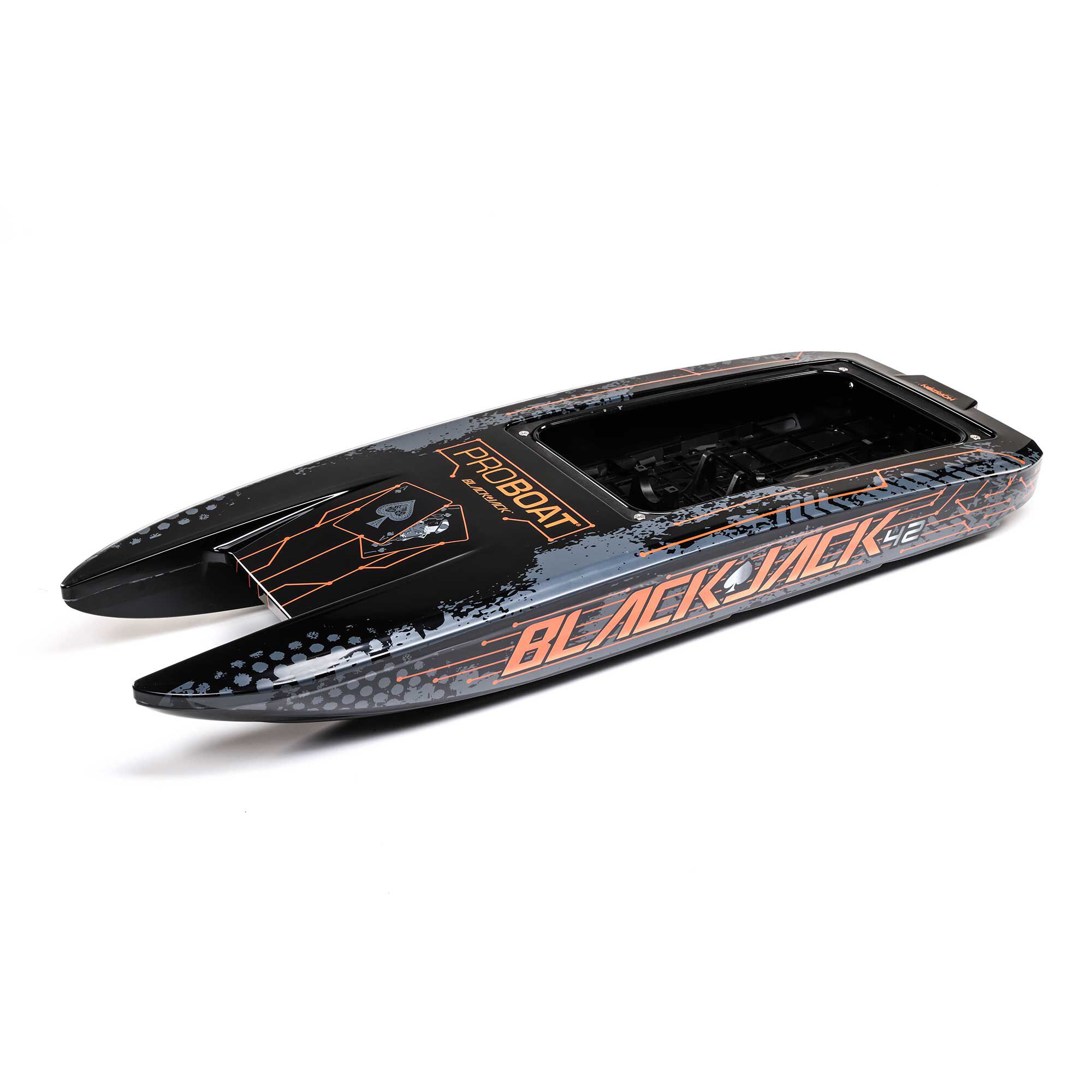 ProBoat Hull with Inserts: 42-inch Blackjack