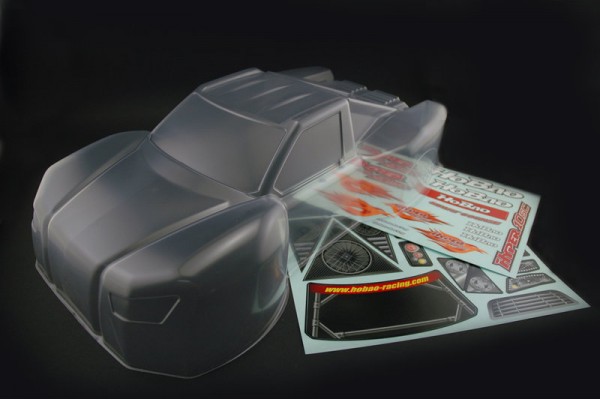 Clear  Body, W/Decal