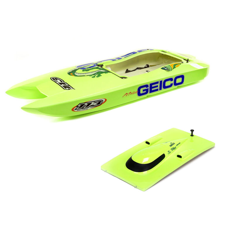 ProBoat Hull and Canopy Set: 36-inch Miss Geico