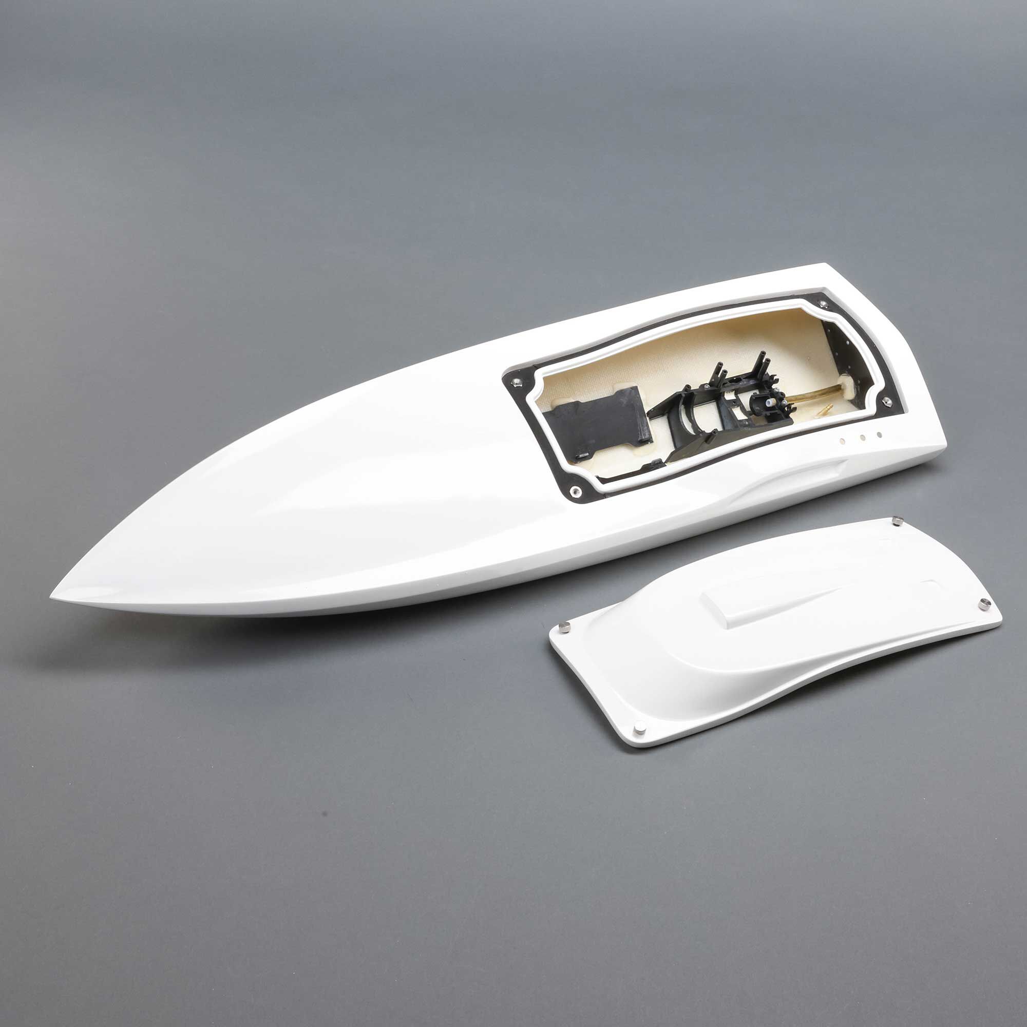 ProBoat Hull & Cnpy Set, Wht: Impulse 3