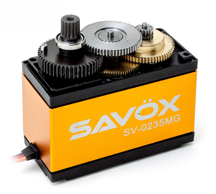 Savöx SV-0235MG Servo 35Kg 0,15s HV Alu Metalldrev Giant - 2