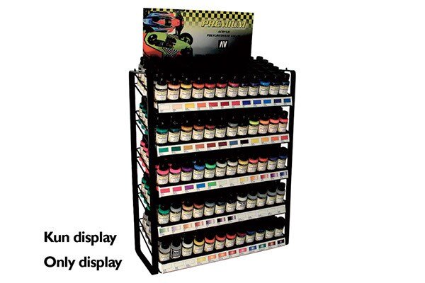 VALLEJO EX120 Premium color kun display stativ