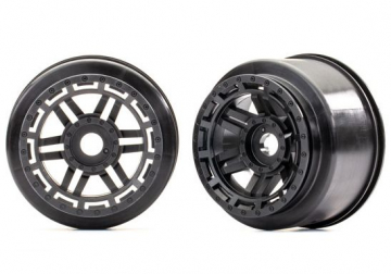 Traxxas 8971 Fälg Svart (17mm) 2,8" (2)