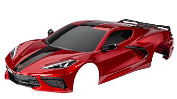 Bodywork Corvette Stingray Red Complete