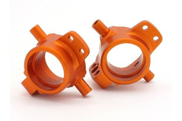 HPI HP86994 Hd Aluminum Front Hub Carrier (Orange/2Pcs)
