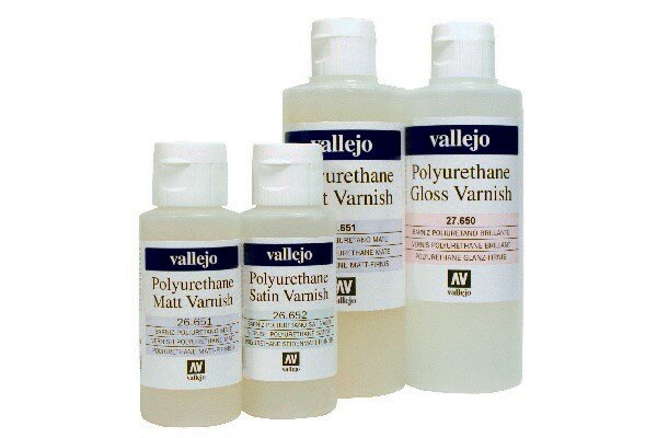 VALLEJO 26652 Satin Varnish Polyurethane 60 ml. Bottle