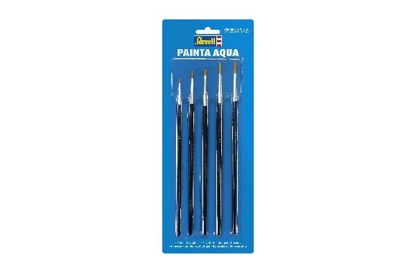 Revell 39624 Painta Aqua 5pcs brush set