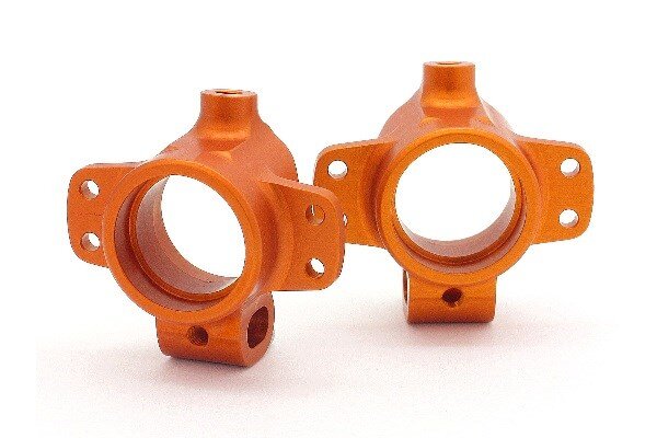 HPI HP86995 Hd Aluminum Rear Hub Carrier (Orange/2Pcs)