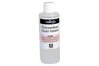 VALLEJO 27650 Gloss Varnish Polyurethane 200 ml. Bottle