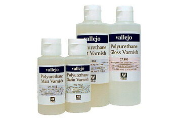 VALLEJO 27652 Satin Varnish Polyurethane 200 ml. Bottle