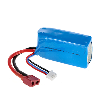 WL Toys 7.4V 1500mAh Lipo Flat RSR/-B Deans