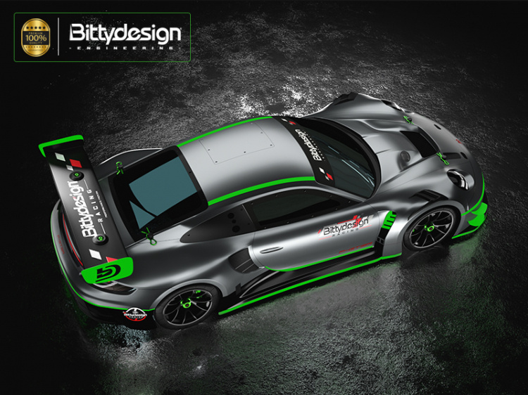 Bittydesign Agata Body (Clear) 1/10 GT 190 mm - 14