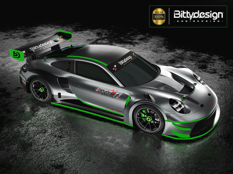 Bittydesign Agata Body (Clear) 1/10 GT 190 mm - 15
