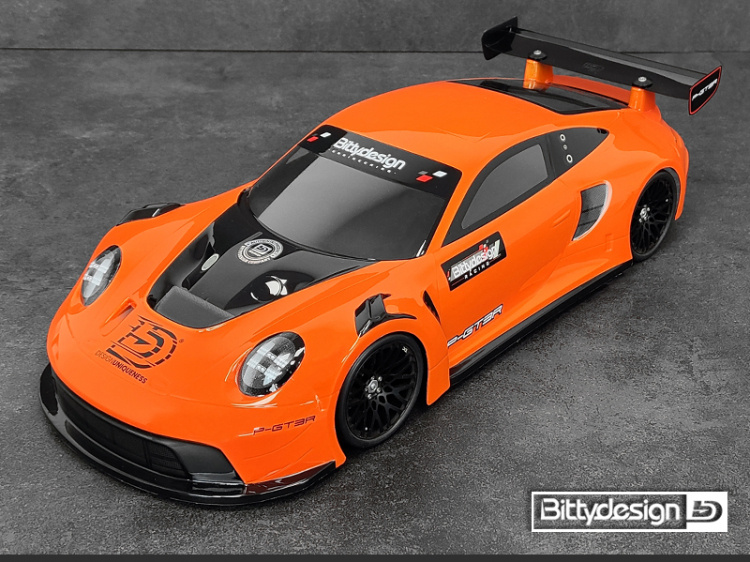 Bittydesign Agata Body (Clear) 1/10 GT 190 mm - 3
