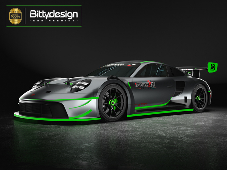 Bittydesign Agata Body (Clear) 1/10 GT 190 mm - 17