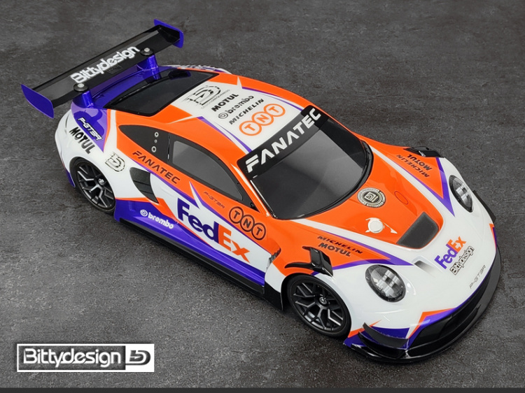 Bittydesign Agata Body (Clear) 1/10 GT 190 mm - 9