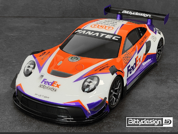 Bittydesign Agata Body (Clear) 1/10 GT 190 mm - 7