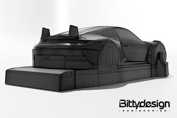 Bittydesign Agata Body (Clear) 1/10 GT 190 mm - 13