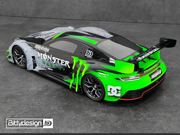 Bittydesign Agata Body (Clear) 1/10 GT 190 mm - 5