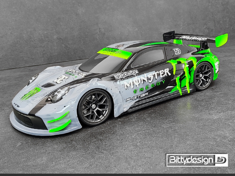 Bittydesign Agata Body (Clear) 1/10 GT 190 mm - 6