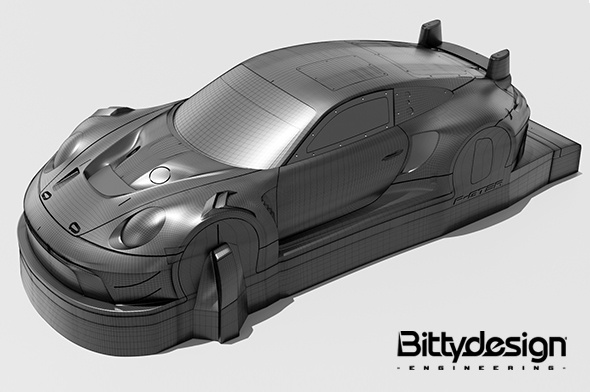 Bittydesign Agata Body (Clear) 1/10 GT 190 mm - 10