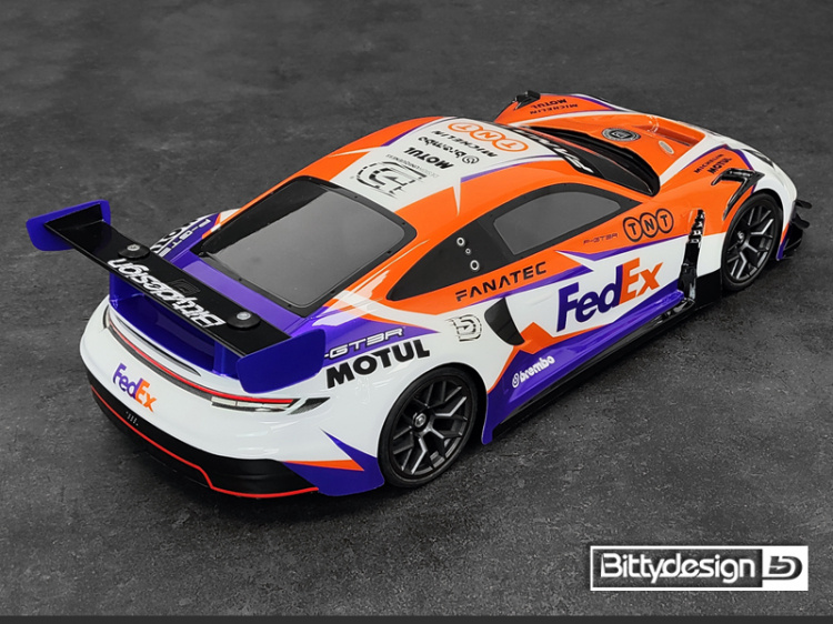 Bittydesign Agata Body (Clear) 1/10 GT 190 mm - 8