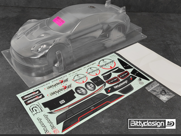 Bittydesign Agata Body (Clear) 1/10 GT 190 mm - 18